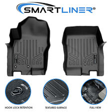 SMARTLINER Custom Fit Floor Mats Liners 1st Row Black For Nissan Frontier 08-21 picture