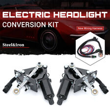 For C3 Corvette 68-82 Electric Headlight Motor Conversion Kit True Plug and Play picture