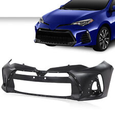 Fit For 2017 2018 2019 Toyota Corolla Sedan SE XSE Front Bumper Cover TO1000424 picture