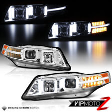 Neon Tube DRL Bar LED Signal Lamp Headlight for 04-08 Acura TL Factory HID Model picture