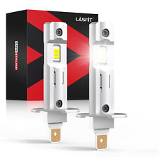 2x LASFIT H1 LED Headlight Bulbs Conversion Kit High Low Beam 6000K Super White picture