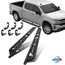 2X Running Boards Side Step For 2007-2018 Silverado Sierra 1500 Crew Cab picture