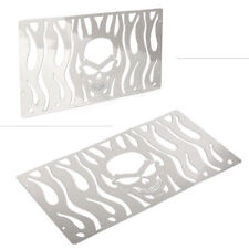 Skull Radiator Grill Guard Cover Fit Honda VALKYRIE GL1500 Stainless Seel Models picture
