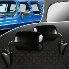 FOR 73-86 CHEVY GMC C/K PICKUP SUBURBAN PAIR OE STYLE MANUAL SIDE DOOR MIRROR picture