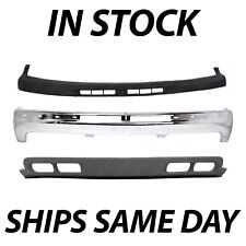 NEW Complete Full Front Bumper Kit For 1999-2002 Chevy Silverado Tahoe Suburban picture