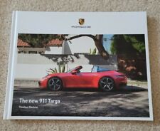 2021 Porsche 911 Targa Hardcover Original Sales Brochure picture