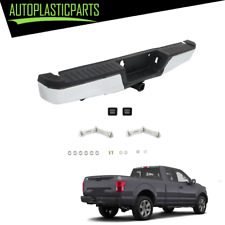 Steel Rear Step Bumper Assembly with Max Tow Steel For 2015 2016-2020 Ford F-150 picture