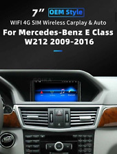 Android display for Mercedes w212, replacement of the original one, 7 inch picture