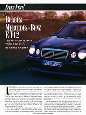 1997 Mercedes Benz Brabus E-Class V12 Original Car Review Print Article J510 picture