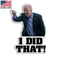 100pc Joe Biden I DID THAT Sticker Humor Funny Decal Sticker Set Gas Pump Price  picture