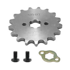 420 Chain 17mm 17T Front Sprocket For 50cc 70 90 110 125 140cc ATV Pit Dirt Bike picture