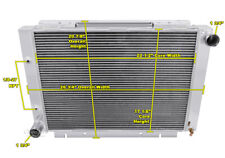 1960 1961 1962 1963 Ford Galaxie 3 Row Aluminum Champion WR Radiator CC6063 picture