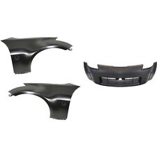 62022CD040, FCA01CD0MA, FCA00CD0MA New Bumper Covers Fascias Set of 3 Front picture