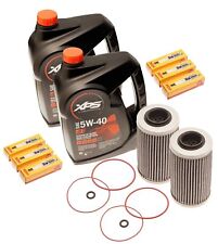 SeaDoo Oil Change Kit W/ Filter O Rings & Spark Plugs RXPX RXTX GTX 300 2 Pack picture