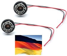 Flosser Pigtail Wire 6445 Female Socket BAU15S Two Harness Rear Turn Signal Fit picture