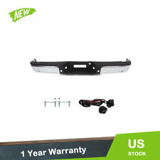 Suit For 2006-2008 Ford F150 Rear Bumper Chrome With Object Sensor Holes New picture