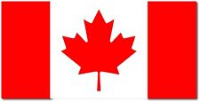 CANADA CANADIAN FLAG DECAL 3M STICKER Various SIZES CAR TRUCK WINDOW USA MADE picture
