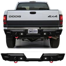 Vijay For 1994-2002 Dodge Ram 2500/3500 Steel Rear Bumper With LED Lights picture