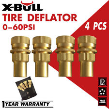 X-BULL Brass Tire Deflators Kit  Adjustable Automatic Tyre Deflator 0-60psi picture