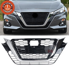 For 2019-2021 Nissan Altima Front Upper Bumper Grille Assembly Chrome picture