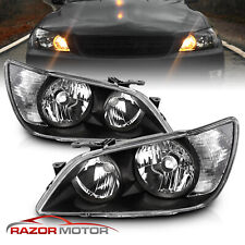 2001-2005 Factory Black OE Headlight Assembly Pair for Lexus IS300 Left+Right picture