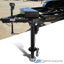 Electric Power Lift Tongue Jack 12V 3500Lbs Camper RV Trailer Level Adjustable picture