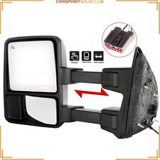 1 X Left LH Side Tow Mirror Telescop Manual Signal For Ford F250-F550 2003-2007 picture