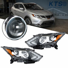 For 2017 2018 2019 Nissan Rogue Sport Headlights Assembly Halogen Chrome RH & LH picture
