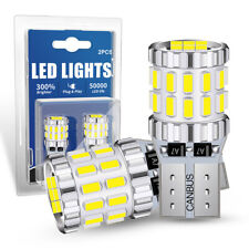 2Pcs T10 LED License Plate Light Bulbs 6000K Super Bright White 168 2825 194 picture