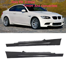 M3 Style Side Skirts Body Parts For BMW 07-13 3 Series E92 Coupe E93 Convertible picture