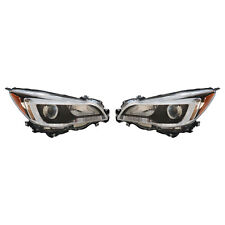Pair Headlight Lamp Clear Lens For 2015-2017 Halogen OEM#84001AL02A LH+RH Side picture