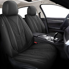 For AUDI A6 2000-2024 Car 5-Seat Covers Faux Leather Protector Pad Full Set picture