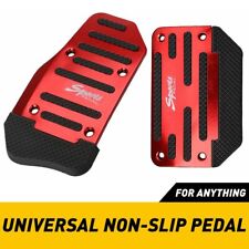 Universal Red Non-Slip Automatic Pedal Brake Foot Treadle Cover Car Accessories picture