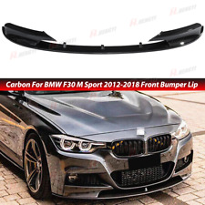 Front Bumper Body lip Carbon Fiber Style For BMW 3 Series F30 M Sport 2012-2018 picture