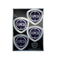 Sticker Lancia Official 4 Logos, 95 X 130 MM picture