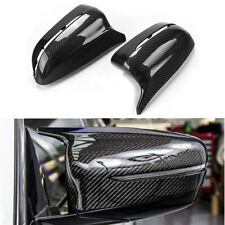 Real Carbon Fiber ADD ON Side Mirror Cover Cap For 2019-23 BMW G11 G20 G21 G30 picture