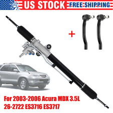 Complete Power Steering Rack and Pinion Outer Tie Rods for 2003 - 2006 Acura MDX picture