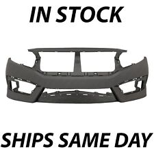 NEW Primered Front Bumper Cover for 2016-2018 Honda Civic Coupe/Sedan 16-18 picture