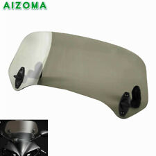 Motorcycle Smoke Windscreen Windshield Extension Wind Deflector For Honda BMW picture