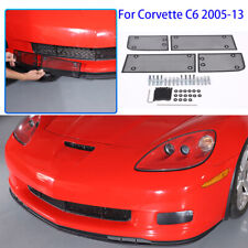 Front Grille Guard Side Vent Intake Mesh Grille Insert For Corvette C6 05-13 picture
