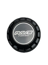 Rays Forged Gloss Black Push Thru Wheel Center Cap 6181K115 picture
