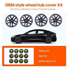 Wheel Covers 18 Inch For model 3 Spider Web II hubcap 18 inch 4PCS picture