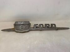 1959 Ford F100 Pickup Truck Hood LH Side Emblem picture