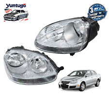 Headlight Left+Right Side For 2006-2009 Volkswagen GTI/Rabbit & 2005-2010 Jetta picture