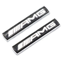 2PCS Metal Car Side Wing Fender Rear Logo Badge Emblem Sticker For AMG picture