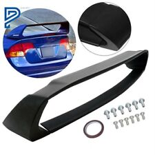 Mugen style Rear Trunk Spoiler Wing Unpainted For 2006-2011 Honda Civic Sedan picture