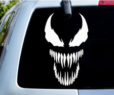 Huge Venom Skull Vinyl Decal / Car Decal / 2x Pack picture