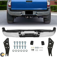 NEW Steel -Complete Chrome Rear Step Bumper Assembly For 2005-2015 Tacoma Pickup picture