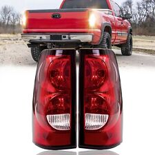 Fit for 99-06 Chevy Silverado 1500 2500 3500/99-03 Gmc Sierra Red Tail Lights picture