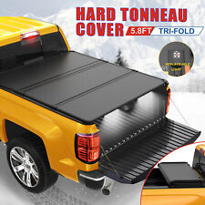 5.8FT Hard Tonneau Cover Truck Bed For 2019-2024 Chevy Silverado GMC Sierra 1500 picture